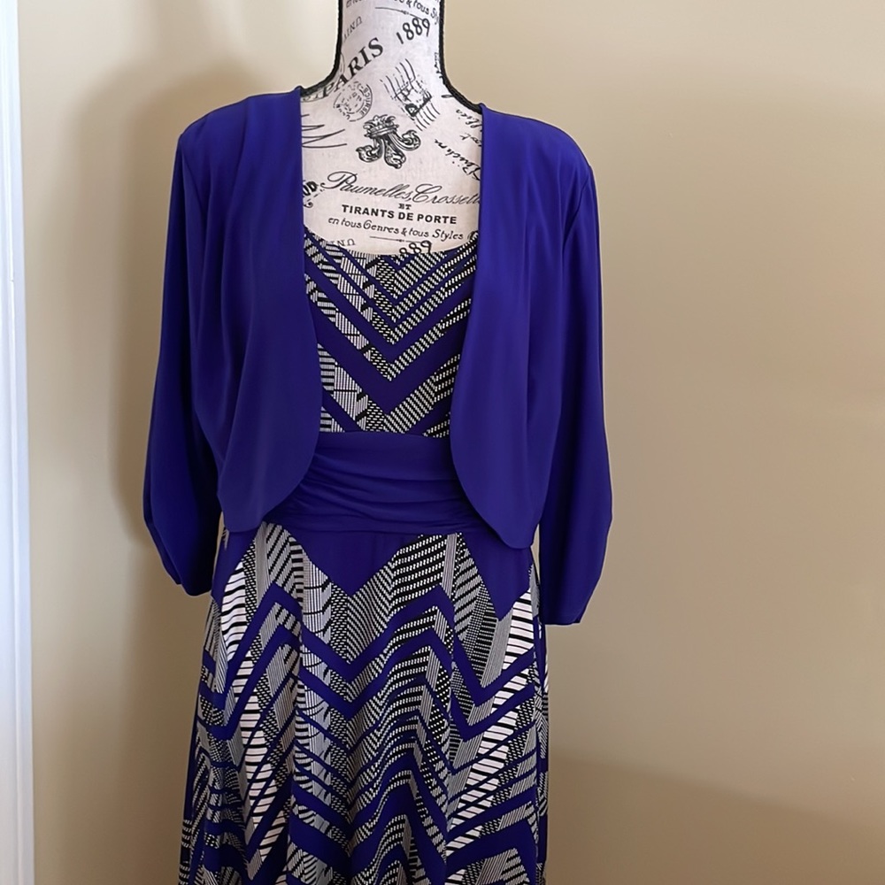 Purplish/Blue Dress Size Medium